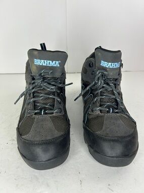Brahma Black and Light Blue Safety Boots